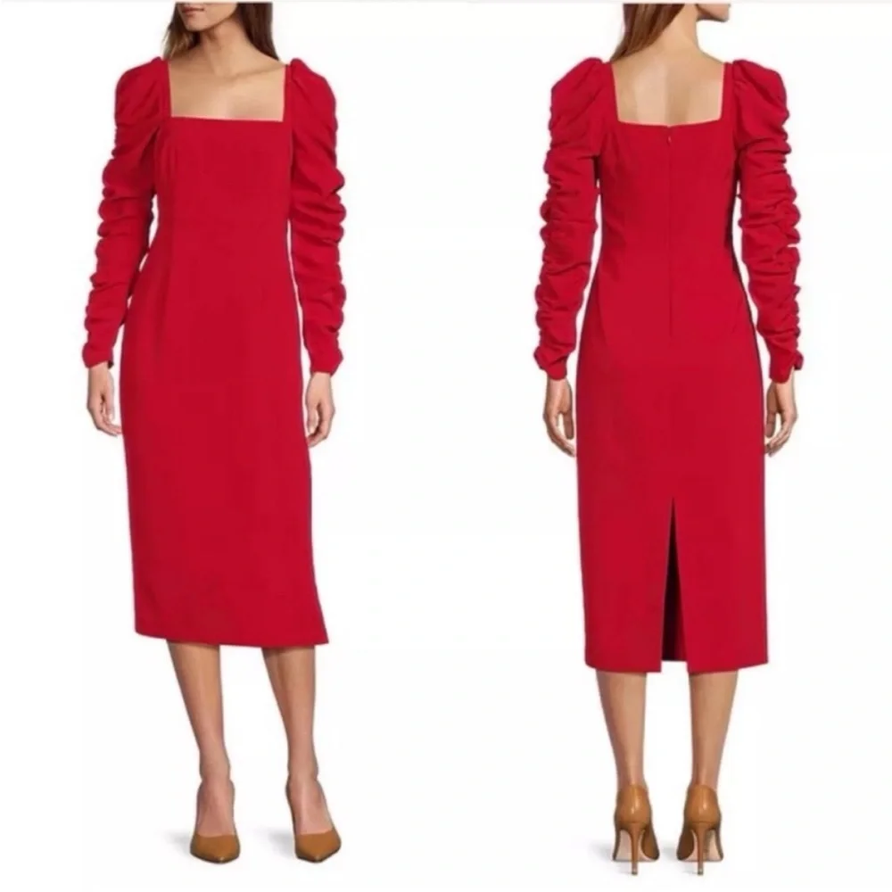 ANTONIO MELANI Red Women's Dress Size 2 - Picture 2 of 9